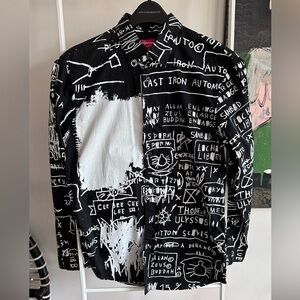 Basquiat Surpreme Button Down Shirt